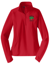 Picture of Troop 750 Ladies Sport-Wick Stretch 1/2-Zip Pullover