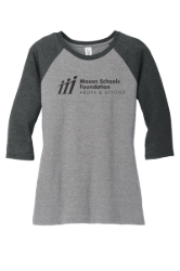 Picture of MSF 3/4 Sleeve Ladies Raglan T-Shirt