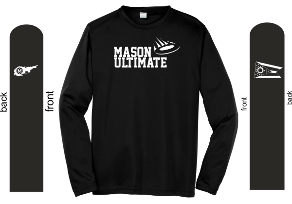 Picture of Mason Ultimate Frisbee Black JerseY NOOOO
