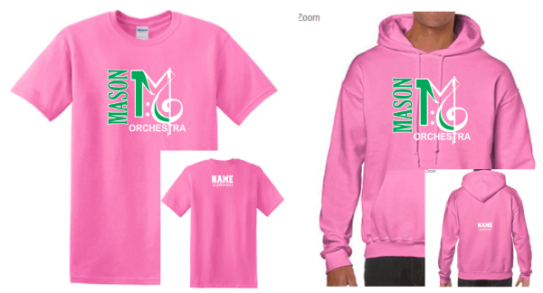 Picture of Mason Orchestra Pink Shirt Options