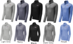 Picture of Pediatric Associates Sport Wick Adult or Women's 1/4 zip Pullover