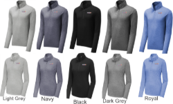 Picture of Pediatric Associates Sport Wick Adult or Women's 1/4 zip Pullover