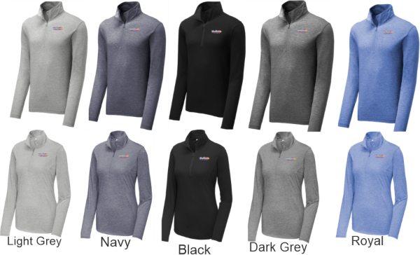 Picture of Pediatric Associates Sport Wick Adult or Women's 1/4 zip Pullover