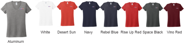 Picture of Pediatrics Associates Ladies V-Neck T-shirt