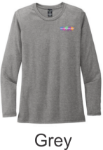 Picture of Pediatric Associates Women's Long Sleeve Tri-blend T