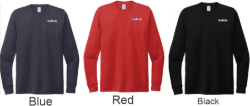 Picture of Pediatric Associates Adult Long Sleeve Tri-blend T