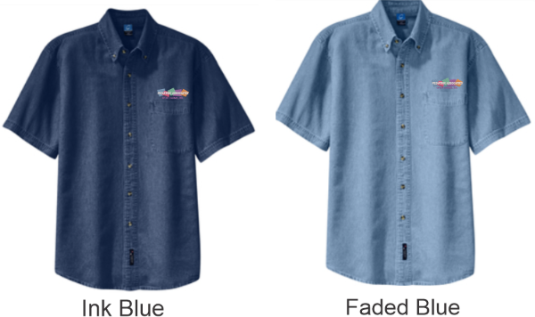 Picture of Pediatric Associates Men's Short Sleeve Denim Shirt