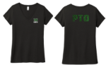 Picture of Mason PTO Ladies Black V-Neck T-Shirt