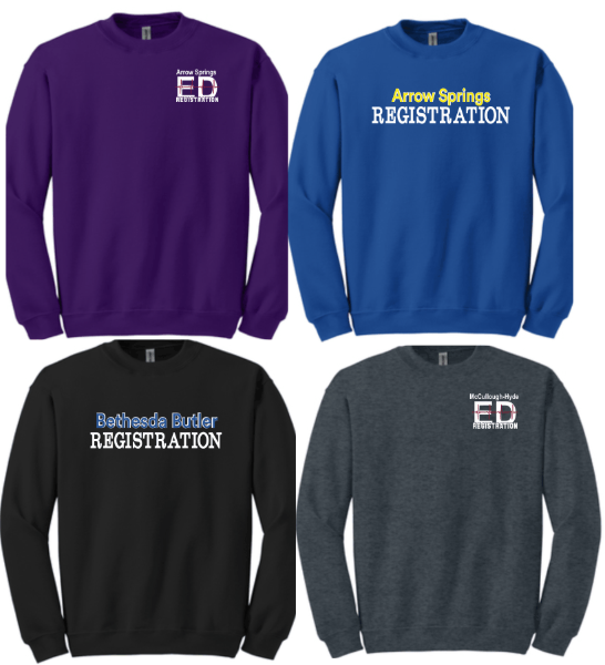 Picture of TriHealth ED OR Registration Crewneck Sweatshirt
