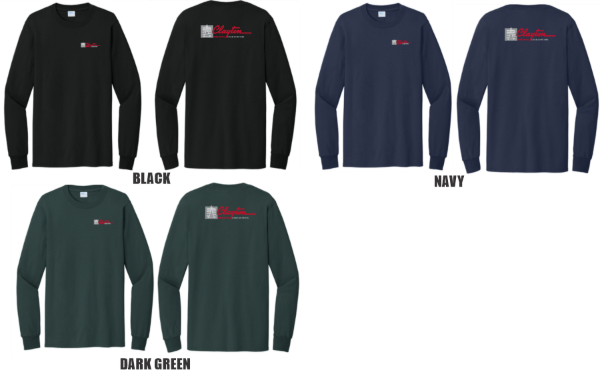 Picture of Clayton Industries  Unisex Soft Spun Cotton Long Sleeve T-shirt
