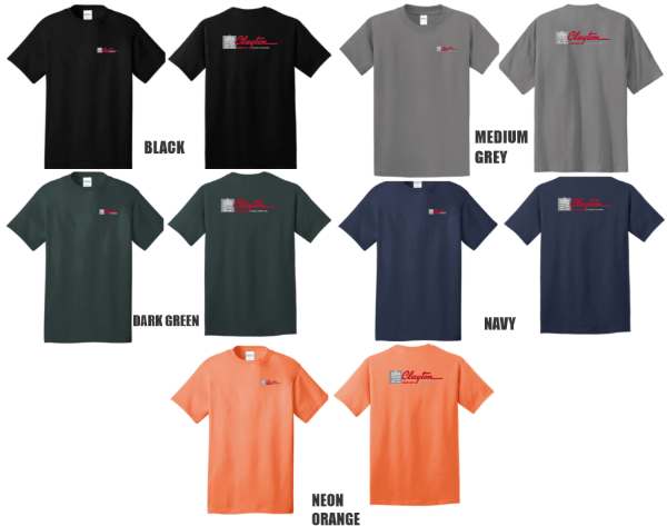 Picture of Clayton Industries Unisex Cotton Short Sleeve T-shirt