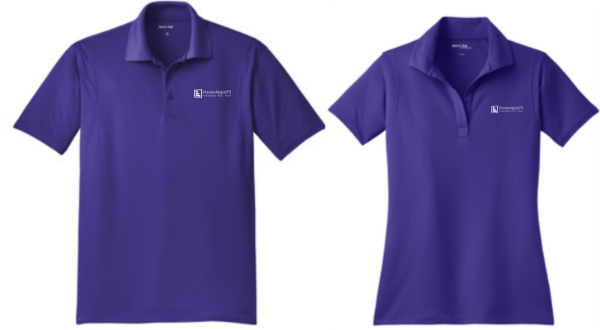 Picture of PowerAPPS Purple Performance Polo