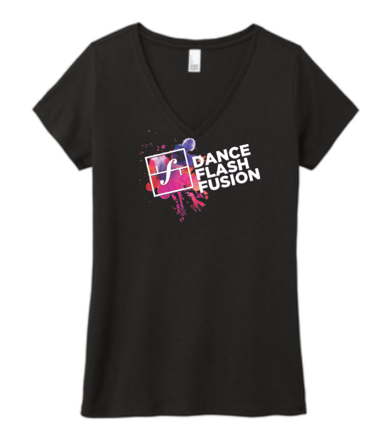 Picture of Dance Flash Fusion Ladies V-Neck T