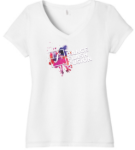 Picture of Dance Flash Fusion Ladies V-Neck T