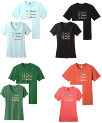 Picture of Mason Staff TEACH TEACH TEACH Tshirt Options