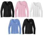 Picture of LHP Long Sleeve Ladies V Neck T