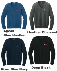 Picture of Clayton Industries Port Authority Women's V Neck Sweater