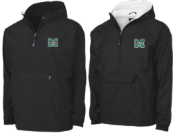 Picture of Mason Ultimate Hooded 1/4 zip Charles River Jacket