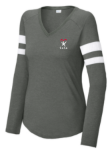 Picture of CASA Ladies V Neck LS Tee