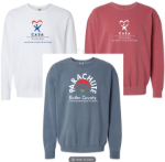 Picture of CASA Comfort Colors Fleece Crew