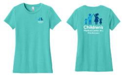 Picture of CMC Aqua Heather Ladies T