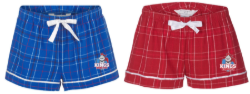 Picture of Kings Red Pom Shorts Flannel