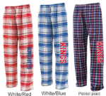 Picture of Kings Red Pom Text Pants Flannel