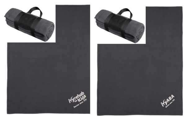 Picture of ABC IVY CD Fleece Blanket with Carry Strap