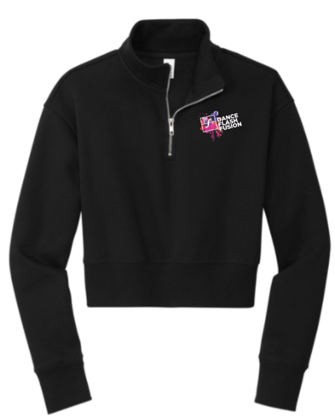 Picture of Dance Flash Fusion Cropped 1/2 Zip