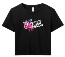 Picture of Dance Flash Fusion Flowy Cropped T