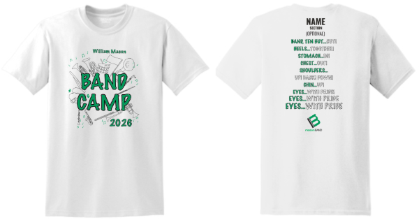 Picture of MHS Band Camp '26 Cotton T