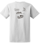 Picture of Stingrays 26 WHITE Cotton Short Sleeve