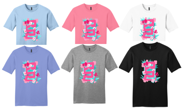 Picture of Mahjong Unisex T Colorful Options