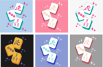Picture of Mahjong Unisex T Colorful Options