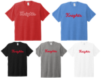Picture of KMRF AllMade Script KNIGHTS Triblend