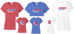 Picture of Kings Golf 26 TriBlend Ladies T