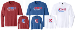 Picture of Kings Golf 26 District Tri LS Tee