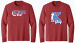 Picture of Kings Golf 26 District Tri LS Tee