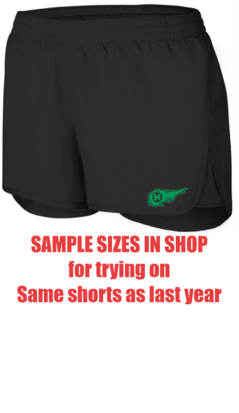 Picture of MMSXC26 Female Running Shorts MANDATORY