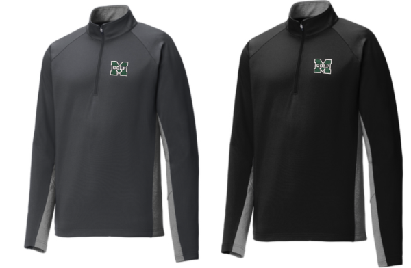 Picture of MHS26 Boys Golf 1/4 Zip Pullover