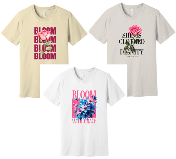Picture of Bloom Bella Uni Neutral Tees