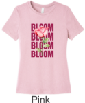 Picture of Bloom Bella Ladies Pink Tees