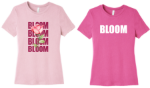 Picture of Bloom Bella Ladies Pink Tees
