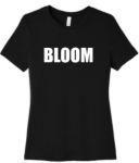 Picture of Bloom Bella Ladies Black Tees