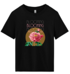 Picture of Bloom Bella Ladies Heavyweight Black Tees