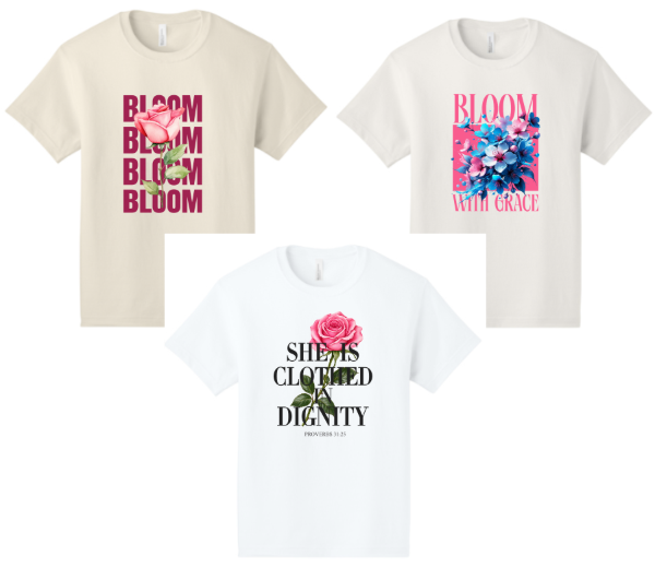 Picture of Bloom Bella Uni Heavyweight Neutral Tees