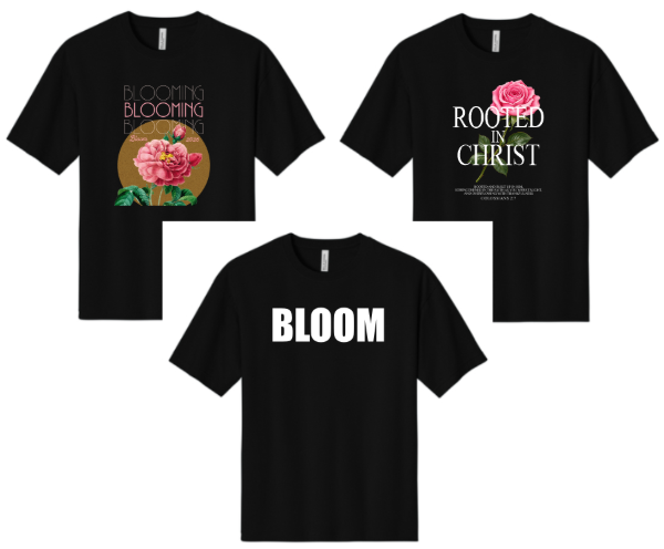 Picture of Bloom Bella Uni Heavyweight Black Tees