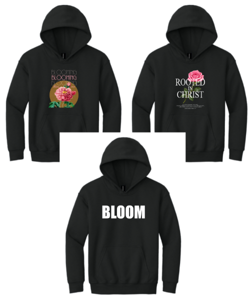 Picture of Bloom Youth Black Hoodies