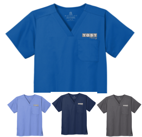 Picture of Yost Scrub Top