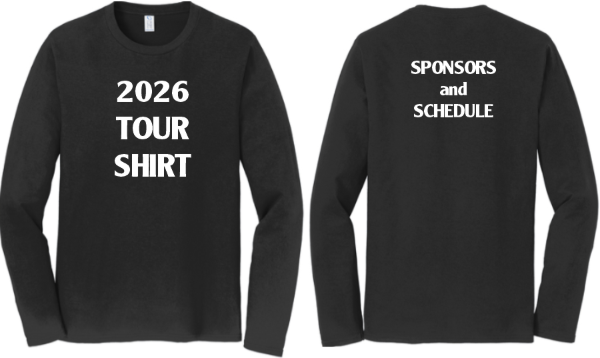 Picture of Mason Band 26 Long Sleeve COTTON TOUR T- AVAILABLE THRU 9/8